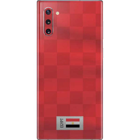 Egypt Soccer Flag Galaxy Note 10 Skin
